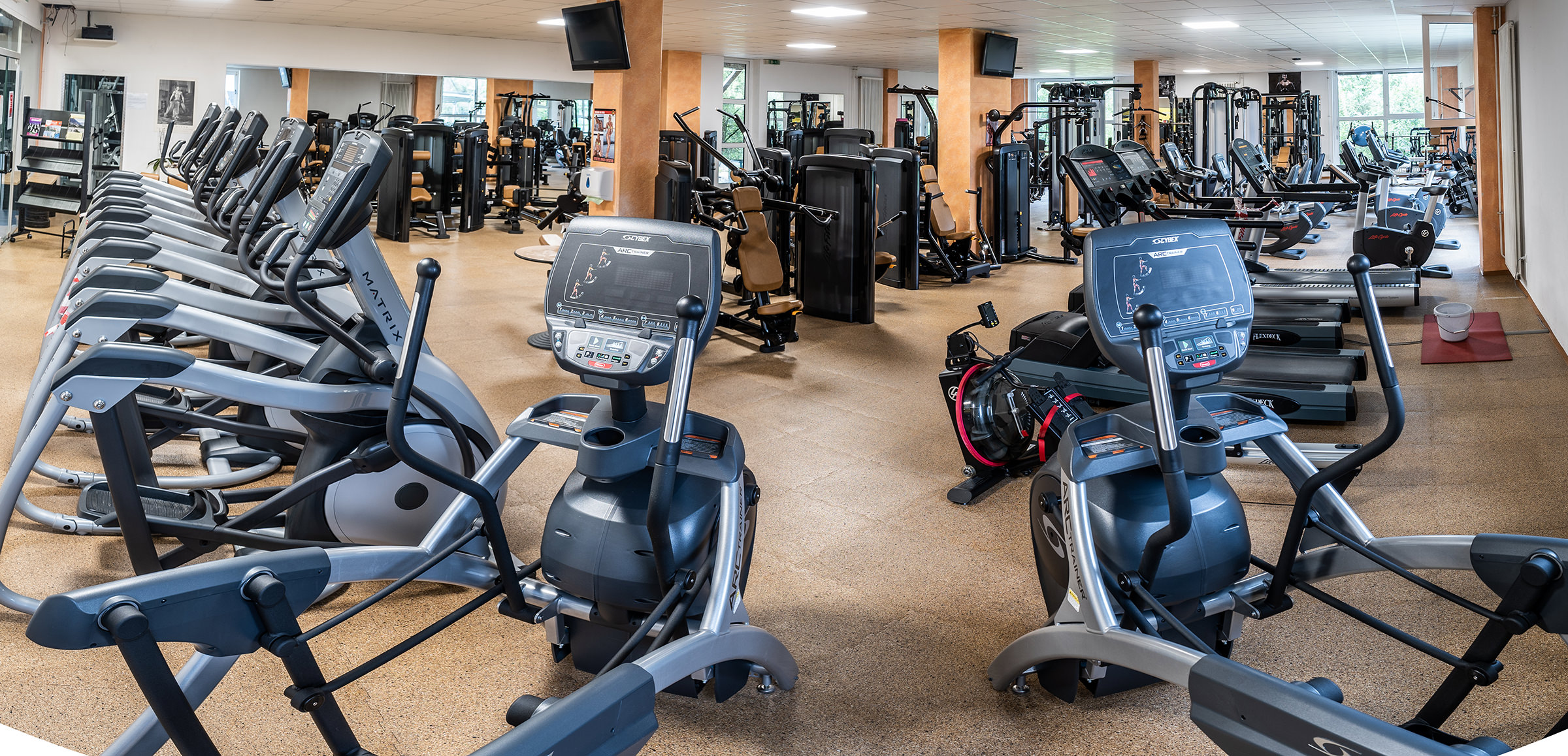 Modernste Fitnessgeräte im Sportpark Nord Nürnberg